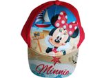Cappello Disney Minnie Mouse "Summer"" Cappello Da Baseball Per Bambini Rosso, Taglia 48"