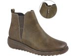 Cipriata - Damen Stiefeletten "Debora"" DF2022 (42 Eu) (Olive)"
