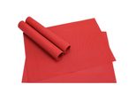 Tovaglietta Borda 4 Rosso Tovaglietta Come Decorazione Della Tavola