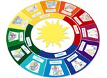 Set Di Artigianato "Il Cerchio Dell'anno"" Gioco Educativo"