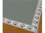 Tovaglia Resi Cervo A Scacchi Verde, 100 % Cotone, In 100X100 Cm