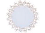 Tovaglia Mira Filigrana Pizzo Jacquard Poliestere Rotonda Ø 60 Cm