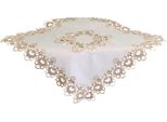 Tovaglia Mira Filigrana Pizzo Jacquard Poliestere 85 X 85 Cm