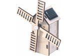 Kit Mulino A Vento Solare In Legno Bambini Da 8 Anni