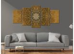 Mandala Ornamente Quadro Di Vetro Acrilico Da Parete Murale Stampa D'arte Immagini Astratte F-A-0515-K-P