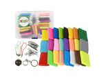 Set Creativo Di Argilla Da Modellare 24 Colori Accessori