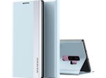 Custodia Galaxy S9 Plus, Custodia Magnetica In Finto Cuoio Con Funzione Stand Per Samsung Galaxy S9 Plus Blu