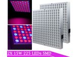 Wolketon 2X Lampada Per Piante A Led Inverno 15W Luce Per Piante Lampada Di Crescita A Led Con Luce Rossa E Blu Per La Crescita Delle Piante In Serra