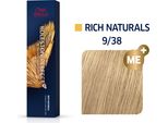 Wella Professionals Koleston Perfect Me+ Rich Naturals Colore Permanente Professionale Per Capelli 9/38 60 Ml
