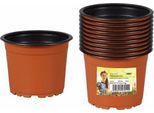 Vaso Da Fiori Premium Vcg In Plastica Leggera D12Cm 10Pz