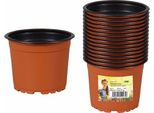 Vaso Da Fiori Premium Vcg In Plastica Leggera D10Cm 15Pz
