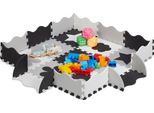 Relaxdays Tappetino Puzzle Da 34 Pezzi Con Bordo E Motivi