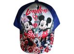Cappellino Disney Minnie E Topolino A Londra Cappellino Base Per Bambini Blu, Taglia 52