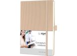 Sigel CO651 Sigel Conceptum, Din A5, A Righe, Beige