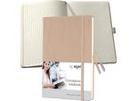 Sigel CO650 Sigel Conceptum, Din A5, A Scacchi, Beige