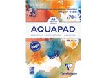Clairefontaine 975720C Tampone Per Acquerello Clairefontaine Aquapad, Din A5, 300 G/M²