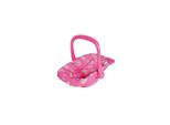 Trasportino Per Seggiolino Auto Con Rivestimento In Tessuto Per Bambini/Cani In Plastica 25X42X34Cm