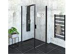 Zoom Line Black Cabina Doccia Rettangolare 900X1000Mm Variante L/R