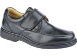 Roamers - Scarpe Da Uomo, Pelle DF2006 (40,5 Eu) (Nero)