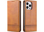 Custodia Iphone 13 Pro, Portafoglio Con Chiusura Magnetica E Supporto, Custodia Flip In Pelle Per Iphone 13 Pro Marrone