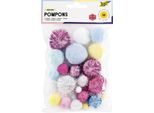 Folia 50312 Folia Pompon Unicorn, Misure Assortite