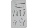 Rayher Stampo In Silicone Ali D'angelo 100 Ml Per Colata Cottura Artigianato