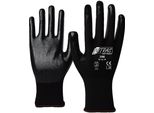 Nitras Safety 3500-11 Nitras Safety Unisex Arbeitshandschuhe 3500 Schwarz GrößE 11, 12 Paar