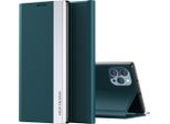 Custodia Iphone 13 Pro, Custodia Magnetica In Finto Cuoio Con Funzione Stand Per Iphone 13 Pro Verde