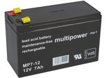Batteria Ricaricabile Compatibile E-Mobile Vassilli 10.77-150 12V 7Ah