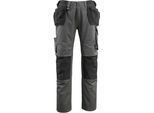 Pantaloni Con Tasche Sospese Mascot® Bremen Antracite Scuro/Nero, Taglia 82 C68 Mascot 14031-203-1809