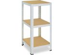 Shelfplaza Home 100X60X60 Cm Scaffale Pesante In Bianco Con 3 Ripiani E 175 Kg Di Portata Per Ripiano