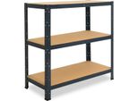 Shelfplaza Home 115X100X45 Cm Scaffale Pesante In Antracite Con 3 Ripiani E 175 Kg Di Portata Per Ripiano