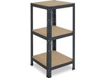 Shelfplaza Home 100X60X60 Cm Scaffale Pesante In Antracite Con 3 Ripiani E 175 Kg Di Portata Per Ripiano