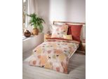 Kaeppel Biber Biancheria Da Letto Autunno Terra 155X220 Cm + 80X80 Cm