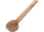 Misurino Da Caffè Fackelmann 17 Cm, Cucchiaio In Bambù, Misurino Per Caffè O Matcha (Colore: Marrone)