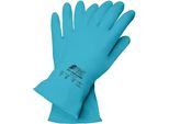 12X Nitras® 3220 Guanti Di Gomma Unisex Giallo Taglia M 1 Paio
