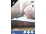Kangaro K-5504 Kangaro Notizblock Din A4, Liniert, 100 Blatt
