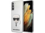 Karl Lagerfeld Klhcs21Mktr S21+ G996 Custodia Rigida Trasparente Karl's Head