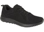 Dek - Sneaker Unisex Uomo/Donna "Freeway"", Memory Foam DF1949 (46 Eu) (Nero)"