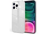 Nalia Robusta Custodia Glitter Per Iphone 13 Pro, Custodia Protettiva Ibrida Glitter Antiurto Custodia In Silicone Rinforzato Argento
