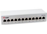 Equip Patchpanel 12X RJ45 Cat6A 19" Ftp 1HE Premium Hellgrau - Ftp - RJ-45 (326522)"