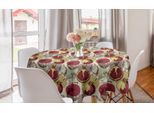 Abakuhaus Tovaglia Rotonda Con Motivi Floreali, Uccelli Rustici E Frutta, Tovaglia Circolare Per Decorare La Sala Da Pranzo E La Cucina, 150 Cm, Multicolore