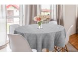 Abakuhaus Tovaglia Rotonda Grigio Damasco, Motivo Floreale Antico, Tovaglia Circolare Per Sala Da Pranzo, Decorazione Cucina, 150 Cm, Viola-Blu Taupe