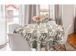 Abakuhaus Tovaglia Rotonda Con Animali, Lucertole, Tartarughe E Granchi, Tovaglia Circolare Per Sala Da Pranzo, Decorazione Per Cucina, 150 Cm, Multicolore Guscio D'uovo