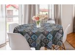 Abakuhaus Tovaglia Rotonda Marocchina, Cultura Folk Antica, Tovaglia Circolare Per Sala Da Pranzo, Decorazione Cucina, 150 Cm, Multicolore