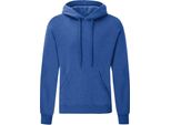 Felpa Con Cappuccio / Felpa Con Cappuccio / Maglione Con Cappuccio BC366 (2XL) (Heather Royal) Di Fruit Of The Loom Da Uomo
