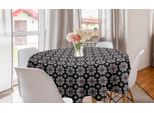 Abakuhaus Tovaglia Rotonda Orientale, Motivi Decorativi Floreali, Tovaglia Circolare Per Sala Da Pranzo, Decorazione Cucina, 150 Cm, Multicolore