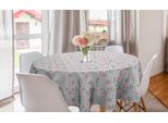 Abakuhaus Tovaglia Geometrica Rotonda, Rombi Sfuggenti, Tovaglia Circolare Per Sala Da Pranzo, Decorazione Cucina, 150 Cm, Multicolore