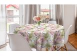 Abakuhaus Romantica Tovaglia Rotonda, Foglie Fresche, Tovaglia Circolare Per Sala Da Pranzo, Decorazione Per Cucina, 150 Cm, Multicolore