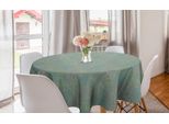 Abakuhaus Tovaglia Rotonda Esotica, Motivo Foglie Tropicali Colorate, Tovaglia Circolare Per Sala Da Pranzo, Decorazione Cucina, 150 Cm, Verde Reseda Multicolore